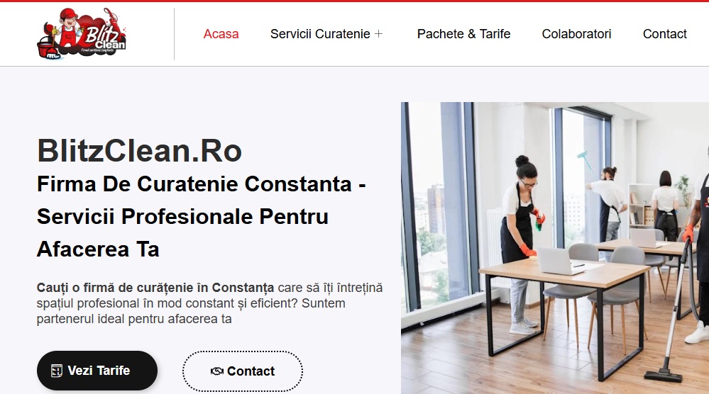 curatenie Constanta - BlitzClean